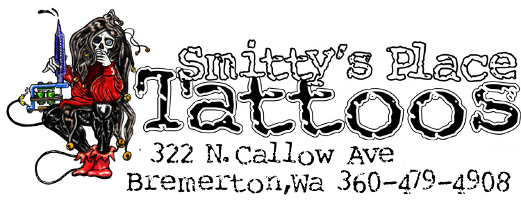 The Official Website of Smitty's Place Tattoo tattoo logo